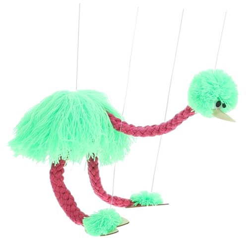 DECHOUS Plüsch Flamingo Marionette Tiermarionette Für Interaktive Puppen Für Schattenspiele Und Theateraufführungen Farben Variieren von DECHOUS