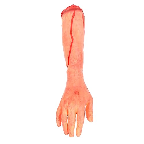 DECHOUS Realistischer Halloween Fake Arm Blutige Horror Hand Deko Gebrochener Körperteil Streich für Langlebig und Wiederverwendbar Requisite für Haunted House und Halloween Party DECHOUS Realistischer Halloween Fake Arm Blutige Horror Hand Deko Gebrochener Körperteil Streich für Langlebig und Wiederverwendbar Requisite für Haunted House und Halloween Party von DECHOUS