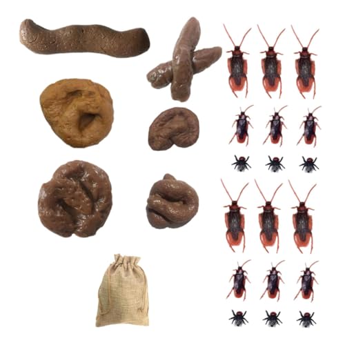 DECHOUS Realistisches Kackhaufen Teiliges Simulation Stuhl Scherzartikel für Aprilscherze Kleine Streichspielzeuge für Familie und Freunde DECHOUS Realistisches Kackhaufen Teiliges Simulation Stuhl Scherzartikel für Aprilscherze Kleine Streichspielzeuge für Familie und Freunde von DECHOUS