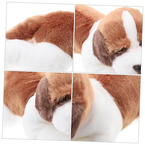 DECHOUS Realistisches Plüschstofftier Hund Kuscheltier Cartoon Hundepuppe Weiche Stoffhund Dekoration für Kindergeburtstag und Weihnachtsfeier DECHOUS Realistisches Plüschstofftier Hund Kuscheltier Cartoon Hundepuppe Weiche Stoffhund Dekoration für Kindergeburtstag und Weihnachtsfeier von DECHOUS