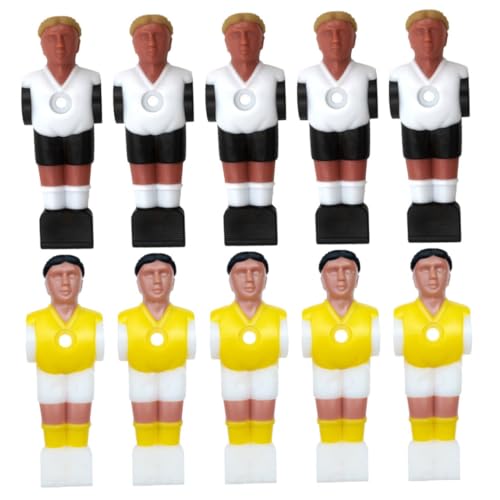 DECOMELODY 10 Stück Fußball-Maschinenpuppe Zubehör Tischfußballspielerfiguren Fußballfiguren Tischfussball Kickerfigur Mini-Tischkicker Fußball-Statue Fußballteile Harz DECOMELODY 10 Stück Fußball-Maschinenpuppe Zubehör Tischfußballspielerfiguren Fußballfiguren Tischfussball Kickerfigur Mini-Tischkicker Fußball-Statue Fußballteile Harz von DECOMELODY