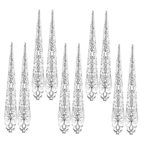 DECOMELODY 10 Stück Teiliges Lange Fake Fingernägel für Halloween Cosplay Gruselige Nageldekorationen Nagelüberzüge für Kostüm und Maskenpartys DECOMELODY 10 Stück Teiliges Lange Fake Fingernägel für Halloween Cosplay Gruselige Nageldekorationen Nagelüberzüge für Kostüm und Maskenpartys von DECOMELODY