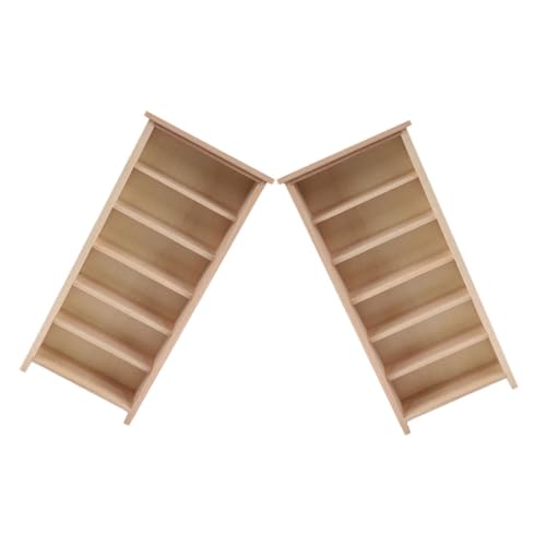 DECOMELODY 2 Stück Maßstab Puppenhaus Möbel Vertikal Stabil Natürliches Holz für Puppenhaus Schlafzimmer Wohnzimmer Büro DECOMELODY 2 Stück Maßstab Puppenhaus Möbel Vertikal Stabil Natürliches Holz für Puppenhaus Schlafzimmer Wohnzimmer Büro von DECOMELODY