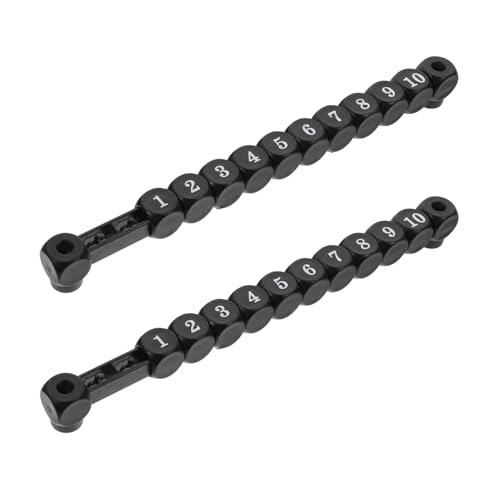 DECOMELODY 2 Stück Teiliges Tischfußball Scoring Counters aus Robustem Kunststoff Kompakt und Vielseitig Einsetzbar Einfache Montage für Fußball Scorekeepers bei Desktop DECOMELODY 2 Stück Teiliges Tischfußball Scoring Counters aus Robustem Kunststoff Kompakt und Vielseitig Einsetzbar Einfache Montage für Fußball Scorekeepers bei Desktop von DECOMELODY