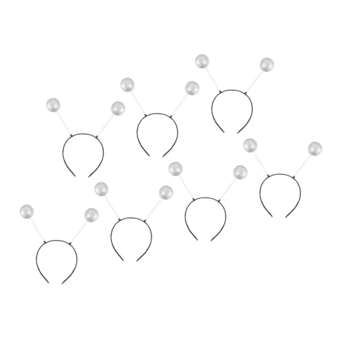 DECOMELODY 7 Stück Teiliges Silbernes Schimmer party haarband mit Schaumstoffkugeln Leichtes Kostüm haarreif Karneval Festival Mädchenschmuck und Festliche Anlässe DECOMELODY 7 Stück Teiliges Silbernes Schimmer party haarband mit Schaumstoffkugeln Leichtes Kostüm haarreif Karneval Festival Mädchenschmuck und Festliche Anlässe von DECOMELODY