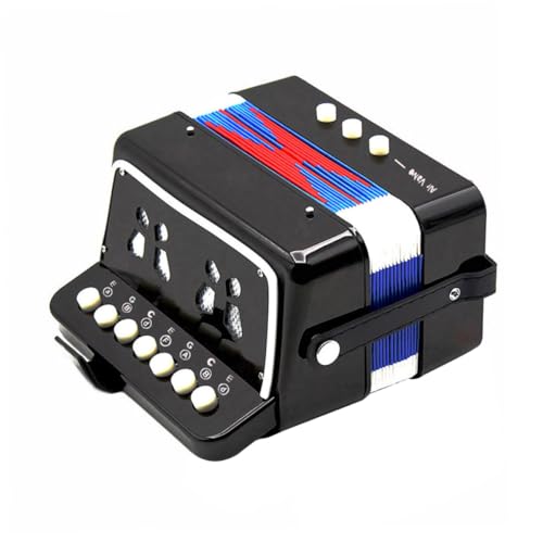 DECOMELODY Akkordeon Übungsinstrument für Anfänger Robustes Leichtes Musikinstrument in Schwarz Pädagogisch für Musikalische Früherziehung und Spielerisches Lernen DECOMELODY Akkordeon Übungsinstrument für Anfänger Robustes Leichtes Musikinstrument in Schwarz Pädagogisch für Musikalische Früherziehung und Spielerisches Lernen von DECOMELODY