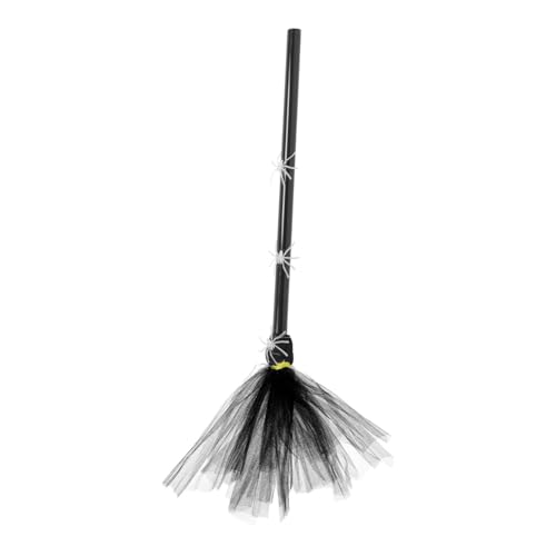 DECOMELODY Halloween Deko Leuchtender Spinnennetz Besen aus Polyester Robust Langlebig für Hexen und Bühnenparty Halloween Festival Atmosphäre Zubehör DECOMELODY Halloween Deko Leuchtender Spinnennetz Besen aus Polyester Robust Langlebig für Hexen und Bühnenparty Halloween Festival Atmosphäre Zubehör von DECOMELODY