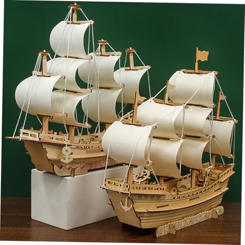 DECOMELODY Holz Segelboot Puzzle DIY Bausatz Handgefertigt Erwachsene Holzpuzzle für Fokus Konzentration Hand Koordination Geschenkidee DECOMELODY Holz Segelboot Puzzle DIY Bausatz Handgefertigt Erwachsene Holzpuzzle für Fokus Konzentration Hand Koordination Geschenkidee von DECOMELODY