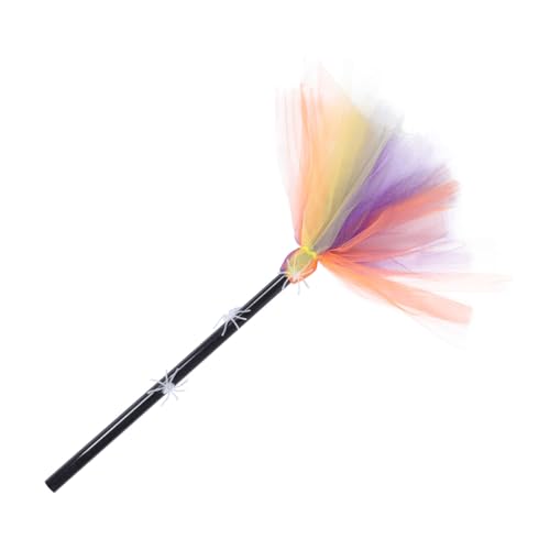 DECOMELODY Leuchtender Hexenbesen mit Spinnennetz Dekoration Halloween Party Deko Langlebiger Besen mit Feiner Verarbeitung für Halloween Kostüm und Gruselige Party Atmosphäre DECOMELODY Leuchtender Hexenbesen mit Spinnennetz Dekoration Halloween Party Deko Langlebiger Besen mit Feiner Verarbeitung für Halloween Kostüm und Gruselige Party Atmosphäre von DECOMELODY