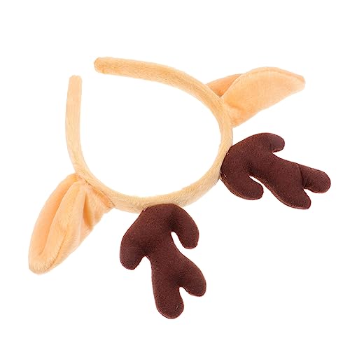 DECOMELODY Weihnachtsgeweih Haarreif Rentier Stirnband Plüsch Kostüm Haarschmuck Party Zubehör für Mädchen Festliche Verkleidung Cosplay DECOMELODY Weihnachtsgeweih Haarreif Rentier Stirnband Plüsch Kostüm Haarschmuck Party Zubehör für Mädchen Festliche Verkleidung Cosplay von DECOMELODY