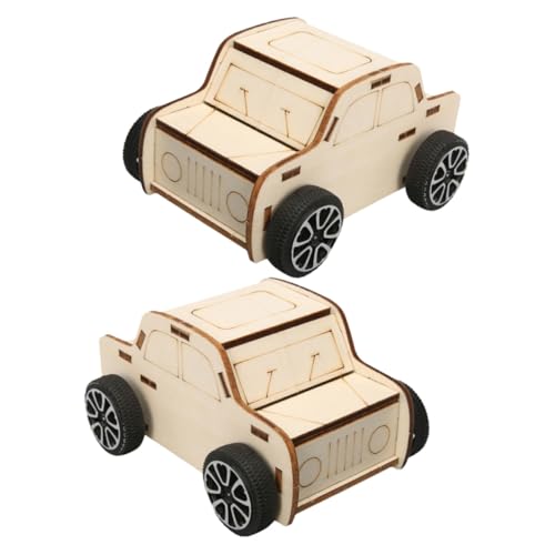 DECORNIJIA 2 Stück Handgefertigtes Holzauto Bausatz DIY Wissenschaftsspielzeug für Sicherer Natürlicher Holzbausatz Pädagogisches Bastelset für Jungen und Mädchen Dekoratives Lernspielzeug DECORNIJIA 2 Stück Handgefertigtes Holzauto Bausatz DIY Wissenschaftsspielzeug für Sicherer Natürlicher Holzbausatz Pädagogisches Bastelset für Jungen und Mädchen Dekoratives Lernspielzeug von DECORNIJIA