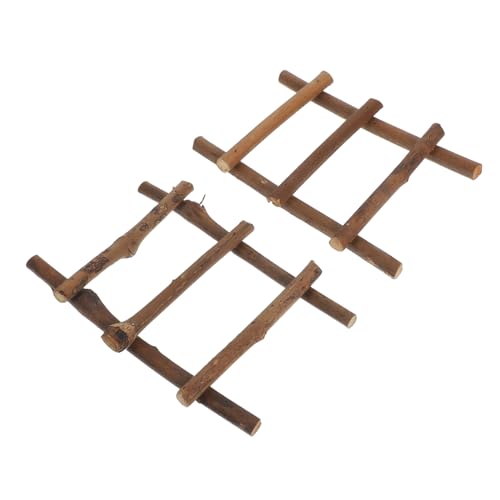 DECORNIJIA 2 Stück Miniatur Rattan Leiter Natürliche Gartendeko aus Stabilem Rattan für Puppenhaus Leichte Tragbare Miniaturtreppe für Detailreiche Mikrolandschaften und Kreative DECORNIJIA 2 Stück Miniatur Rattan Leiter Natürliche Gartendeko aus Stabilem Rattan für Puppenhaus Leichte Tragbare Miniaturtreppe für Detailreiche Mikrolandschaften und Kreative von DECORNIJIA