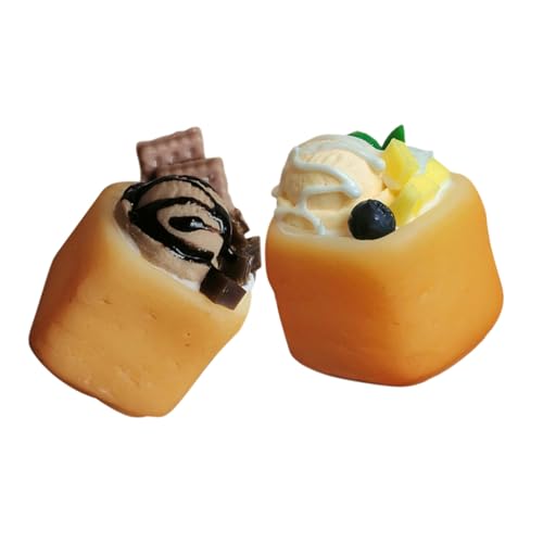 DECORNIJIA 2 Stücke Miniatur Eiscreme und Toast Kindersicheres Leichtes Harz Dessertmodell Mini Dollhouse Küche Zubehör Realistische Miniatur Süßigkeiten für Puppenhaus und Garten DECORNIJIA 2 Stücke Miniatur Eiscreme und Toast Kindersicheres Leichtes Harz Dessertmodell Mini Dollhouse Küche Zubehör Realistische Miniatur Süßigkeiten für Puppenhaus und Garten von DECORNIJIA