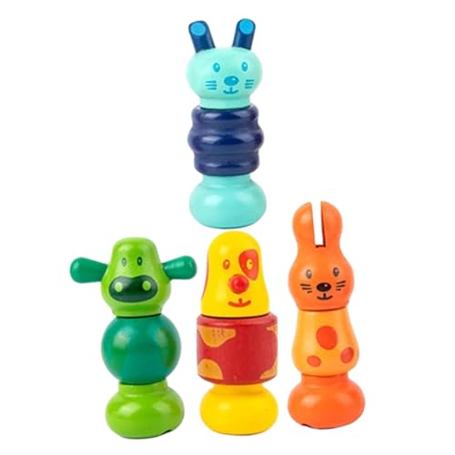 DECORNIJIA 4 Stück Teiliges Schraubspielzeug aus Holz für Kleinkinder Ab Jahr Interaktives Lernspielzeug Kreativität Problemlösung und Praktischen Fähigkeiten DECORNIJIA 4 Stück Teiliges Schraubspielzeug aus Holz für Kleinkinder Ab Jahr Interaktives Lernspielzeug Kreativität Problemlösung und Praktischen Fähigkeiten von DECORNIJIA