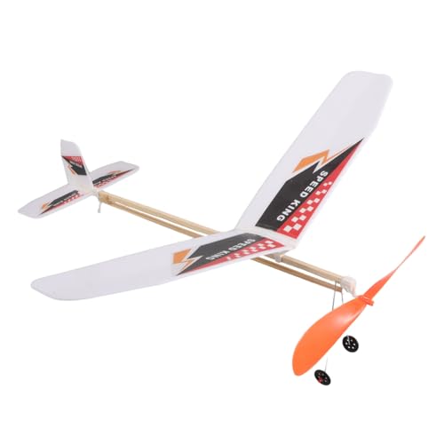 DECORNIJIA Gummiband Motor Modellflugzeug Bausatz DIY Einfacher Zusammenbau Segelflugzeug Leichtes Robust Material Lernspielzeug für Familienaktivitäten und Outdoor Flugspaß DECORNIJIA Gummiband Motor Modellflugzeug Bausatz DIY Einfacher Zusammenbau Segelflugzeug Leichtes Robust Material Lernspielzeug für Familienaktivitäten und Outdoor Flugspaß von DECORNIJIA