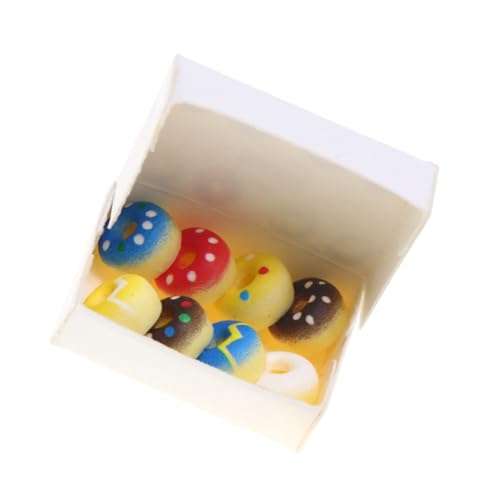 DECORNIJIA Miniature Donuts Miniatur Lebensmittel Dekoration Bunte Kunstkrapfen Für Puppenhaus Küche Basteln Familienerlebnis DECORNIJIA Miniature Donuts Miniatur Lebensmittel Dekoration Bunte Kunstkrapfen Für Puppenhaus Küche Basteln Familienerlebnis von DECORNIJIA