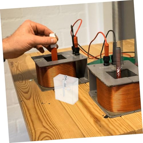 DECORNIJIA Statisches Elektrizitäts experimentiergerät Kunststoff Elektroskop Physik Lernspielzeug für Elektromagnetismus Unterricht Mittelschule Praktische Demonstration DECORNIJIA Statisches Elektrizitäts experimentiergerät Kunststoff Elektroskop Physik Lernspielzeug für Elektromagnetismus Unterricht Mittelschule Praktische Demonstration von DECORNIJIA
