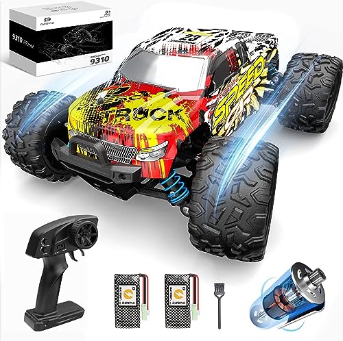 DEERC 9310 Ferngesteuertes Auto für Erwachsene und Kinder 30+MPH, Maßstab 1:18, 4WD Off Road RC Monster Truck, schnell 2,4 GHz Off-Road-Spielzeug, Truck, Geschenke für Jungen von DEERC