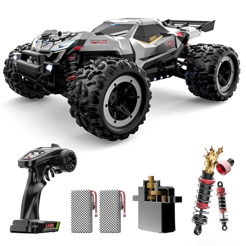 DEERC Brushless Ferngesteuertes Auto für Erwachsene, RC Auto 1:18 55 km/h, Geländewagen 4WD, Wasserdichter Monster Truck, 50 Min Fahrzeit, Kompatibel mit 3S Akku DEERC Brushless Ferngesteuertes Auto für Erwachsene, RC Auto 1:18 55 km/h, Geländewagen 4WD, Wasserdichter Monster Truck, 50 Min Fahrzeit, Kompatibel mit 3S Akku von DEERC