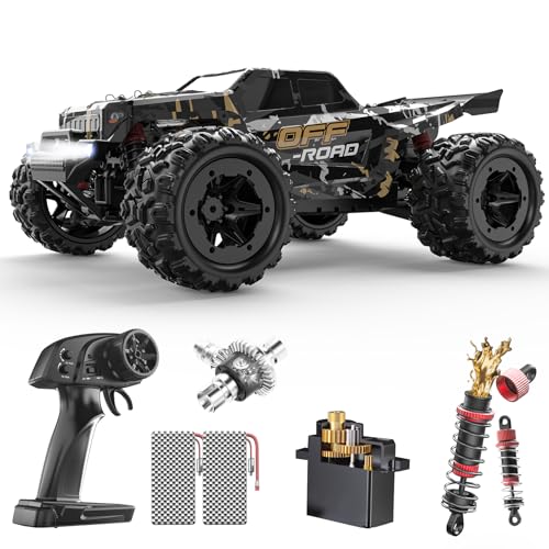 DEERC 9309E 1:16 Ferngesteuertes Auto für Erwachsene, Geländewagen 40 km/h, 4WD Elektro Offroad Monstertruck, 2.4GHz Hochgeschwindigkeitsauto, Wasserdichtes RC Auto mit 2 Akkus für Jungen & Kinder DEERC 9309E 1:16 Ferngesteuertes Auto für Erwachsene, Geländewagen 40 km/h, 4WD Elektro Offroad Monstertruck, 2.4GHz Hochgeschwindigkeitsauto, Wasserdichtes RC Auto mit 2 Akkus für Jungen & Kinder von DEERC
