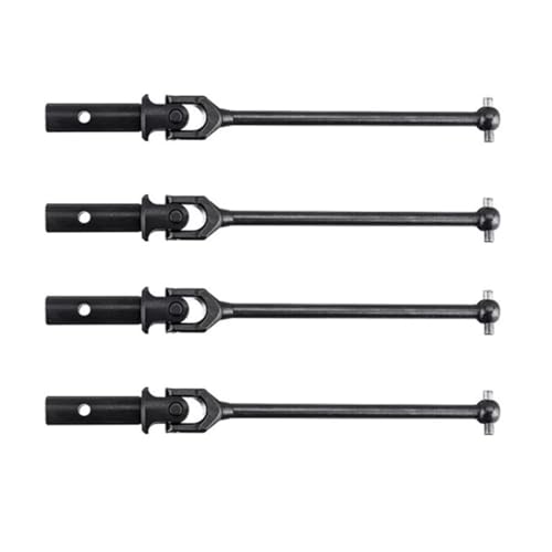DEFESVCA 4Pcs Metall Antriebswelle 130mm 8015 for 1/8 ZD Racing 08421 08427 9020 9116 RC Auto Upgrade Teile von DEFESVCA