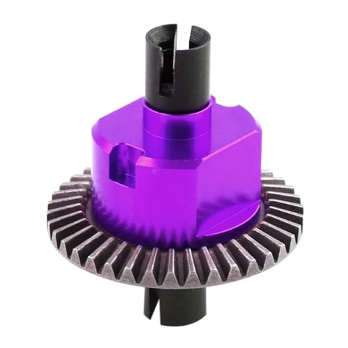 DEFESVCA Alle Metall Differential 02024 for HSP 94106 94107 94108 94111 94122 94123 94166 94177 94188 1/10 RC Auto Teile(Purple) von DEFESVCA