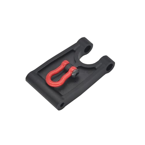 DEFESVCA Huina Baggerschaufel, H-Rahmen, Aluminiumlegierung, CNC-Anschlussplatine for 1580 1594 1593 1592 1550 RC Bagger, DIY-Modellteile(Frame red buckle) von DEFESVCA