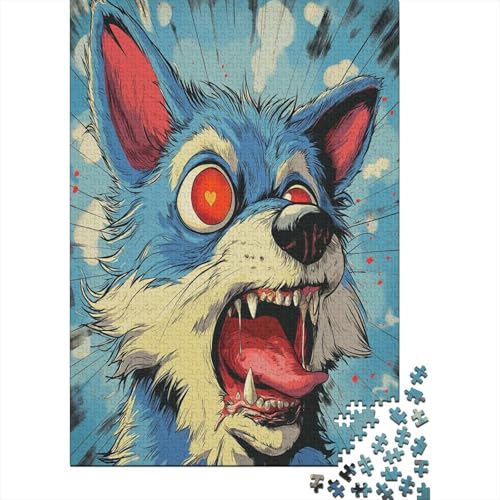 Wolf 1000 Teile Puzzle, Puzzles Für Erwachsene, 1000 Teile Puzzlespiel Für Jugendliche & Erwachsene Puzzlespiel Puzzel 1000pcs (75x50cm) von DEFKFIOBL