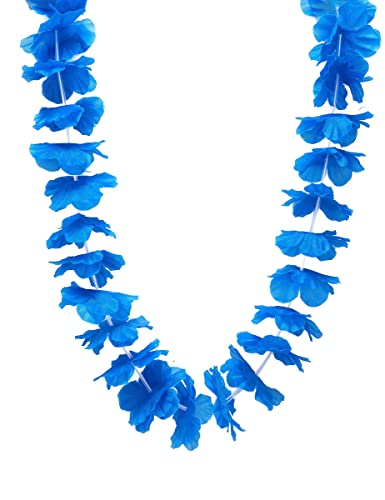 Vegaoo Blaue Hawaii Blumen-Kette von DEGUISE TOI