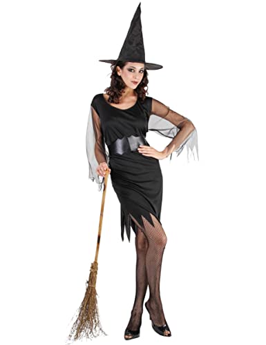 DEGUISE TOI Damen-Hexenkostüm für Halloween schwarz - Schwarz von DEGUISE TOI