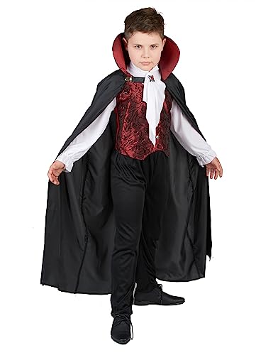 DEGUISE TOI - Elegantes Vampir-Kostüm für Jungen – M 7-9 Jahre (120-130 cm) von DEGUISE TOI