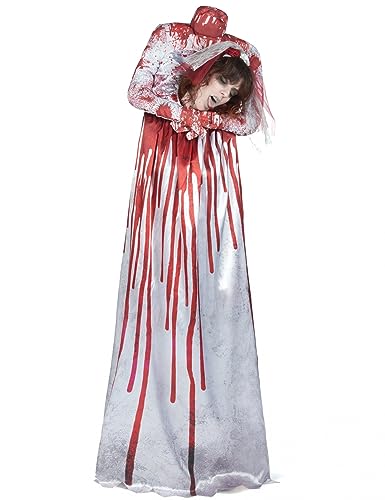 DEGUISE TOI Kopflose Braut Kostüm für Damen Halloween - Weiß von DEGUISE TOI