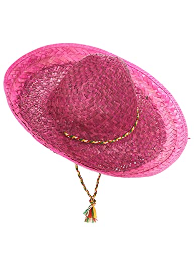 DEGUISE TOI Pinker mexikanischer Sombrero für Erwachsene - Rosa, Pink von DEGUISE TOI