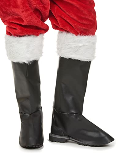 DEGUISE TOI Schwarze Überstiefel für Weihnachtsmänner - Schwarz von DEGUISE TOI