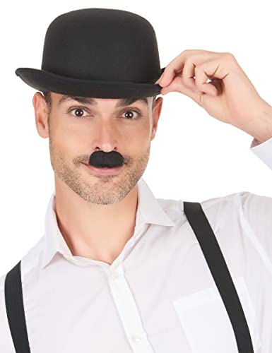 DEGUISE TOI Schwarzer Charlie Chaplin Schnurrbart für Erwachsene - Schwarz von DEGUISE TOI