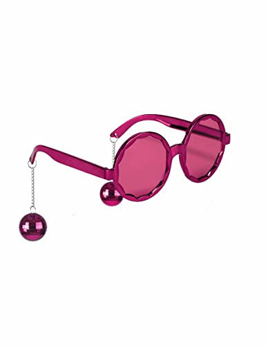 DEGUISE TOI Witzige Disco Brille rosa für Erwachsene - Rosa, Pink von DEGUISE TOI