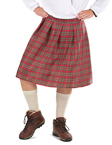 Generique Schottenrock Kilt-Herrenrock rot-grün-gelb 60cm', Brand von DEGUISE TOI