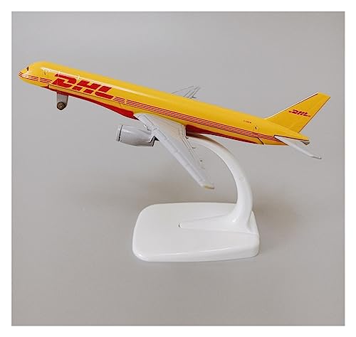 DEHIWI Aerobatic Flugzeug Für AIR DHL Airlines Boeing 737 757 B737 B757 Airways Diecast Flugzeug Modell Flugzeug W Räder Fahrwerke Flugzeug Spielzeug (Größe : 16 cm) von DEHIWI