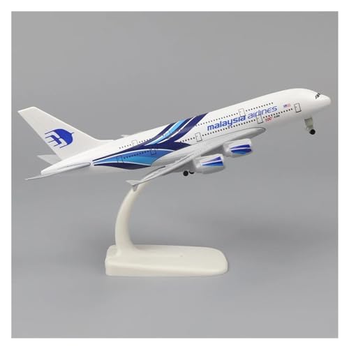 DEHIWI Aerobatic Flugzeug Metallflugzeugmodell, 20 cm, 1:400, Französische A380, Metallnachbildung, Legierungsmaterial, Luftfahrtdekoration (Farbe : F) von DEHIWI