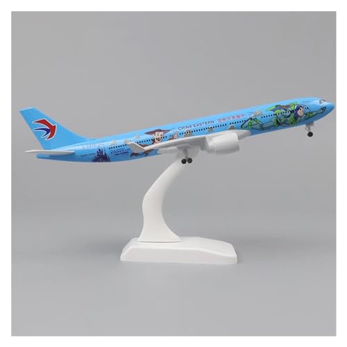 DEHIWI Aerobatic Flugzeug Metallflugzeugmodell, 20 cm, 1:400, Typ A330, Metallnachbildung, Legierungsmaterial, Dekorationen (Farbe : B) von DEHIWI