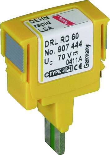 DEHN 907444 Überspannungsableiter DEHNrapid LSA Schutzstecker für 1 Doppelader Un 60V Überspannun von DEHN