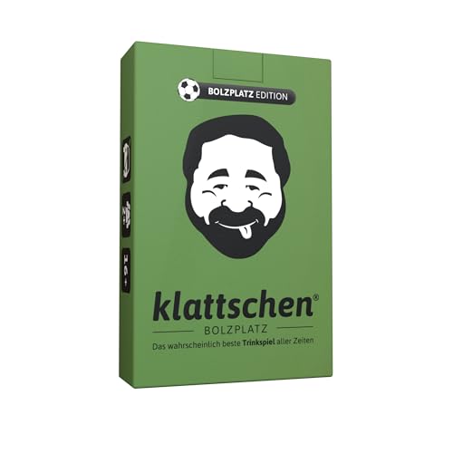 DENKRIESEN - klattschen® Bolzplatz Edition - Die offizielle Erweiterung des Kult-Trinkspiels. | Ab 16 Jahren | 2+ Spieler | Trinkspiel | Saufspiel | Perfekt für den Mannschaftsabend von DENKRIESEN