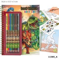 DEPESCHE 11385 Dino World Malbuch mit Buntstiften von DEPESCHE DINO WORLD