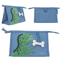 DEPESCHE 12309 Dino World Waschtasche Blau DINO MINI von DEPESCHE DINO WORLD