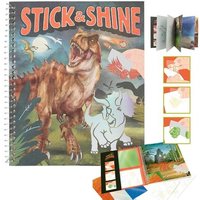 DEPESCHE 12473 Dino World Malbuch Stick & Shine von DEPESCHE DINO WORLD