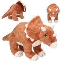 DEPESCHE 12684 Dino World Plüsch Triceratops, 36 cm von DEPESCHE DINO WORLD