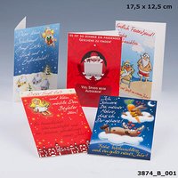 DEPESCHE 3874 Fröhliche Weihnachtsgrüße Klappkarten - sortiert von DEPESCHE KARTENTRENDS BY DEPESCHE