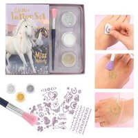 DEPESCHE 12657 Miss Melody Glitzer Tattoo Set NIGHT HORSES von DEPESCHE MISS MELODY