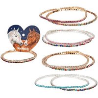 DEPESCHE 13025 Miss Melody Strassarmbänder Set, 2-teilig, sortiert von DEPESCHE MISS MELODY