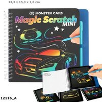 DEPESCHE 12116 Mini Magic Scratch Book Monster Cars von DEPESCHE MONSTER CARS